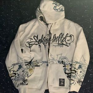 Reversible ecko unlimited reversible hoodie